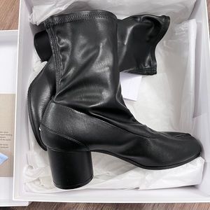 Maison Margiela Vegan Tabi sock boots in black